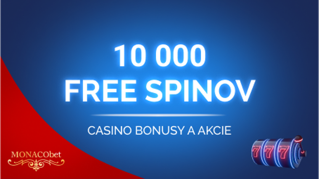 10 000 free spinov MONACObet