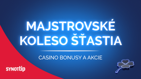 Majstrovské koleso šťastia SynotTip