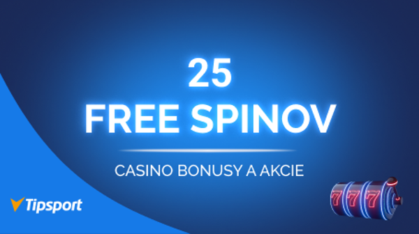 25 Free spinov Tipsport